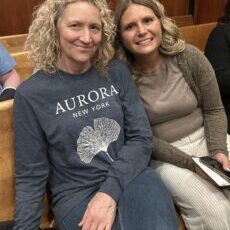Julie and Morgan