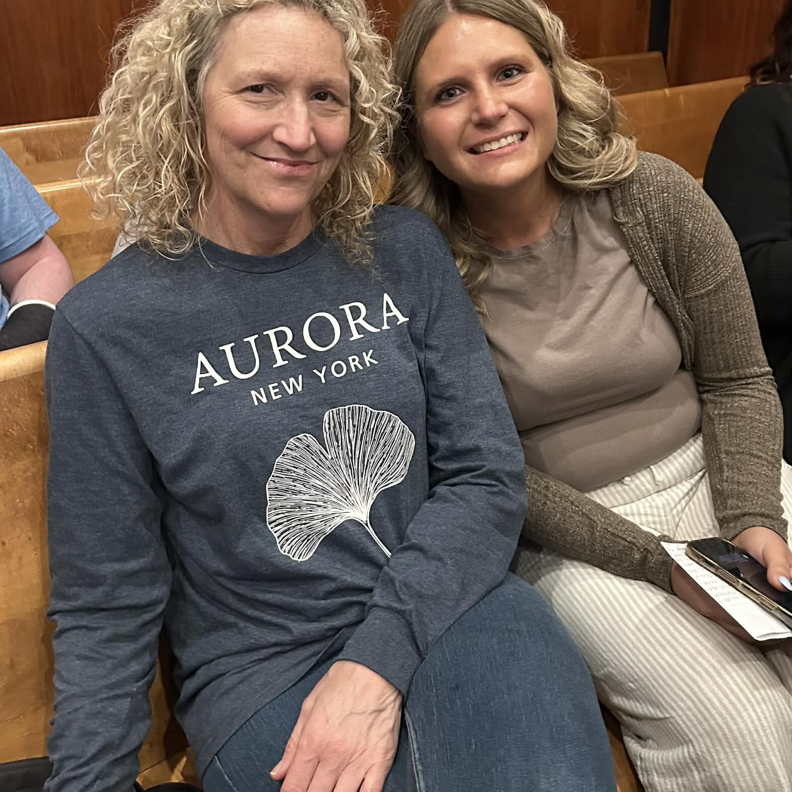 Julie and Morgan